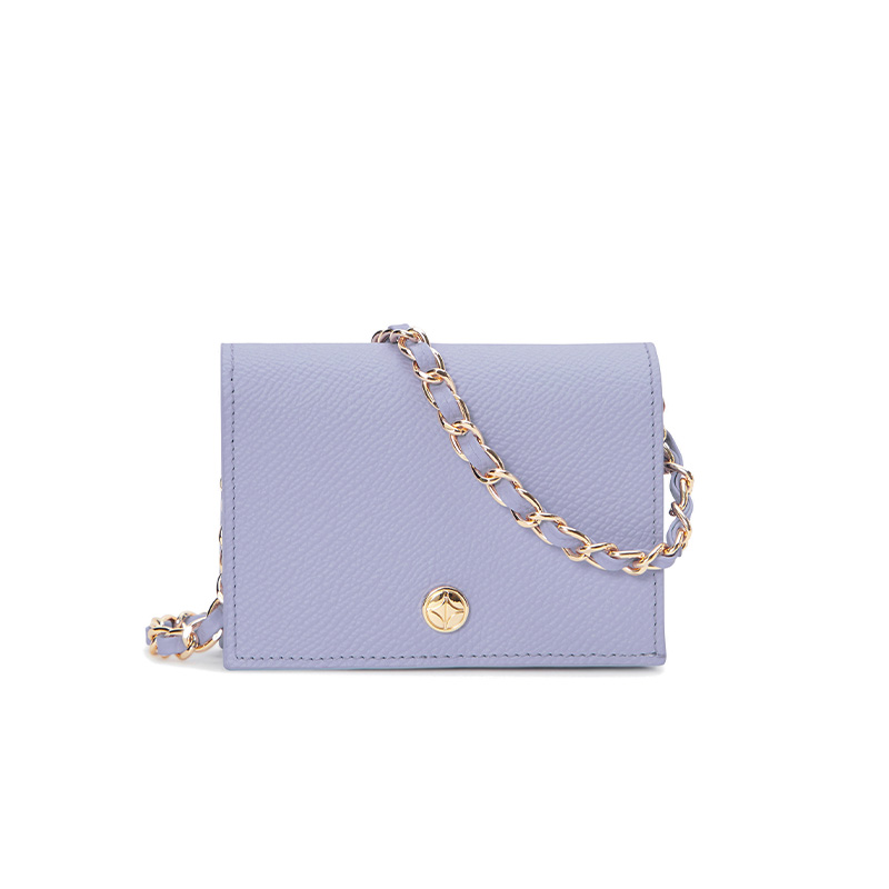 VERA Emily Flap Wallet in Charming Purple