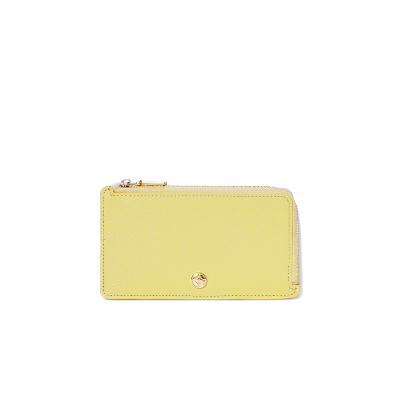 VERA Emily Long Card Holder in Happy Yellow