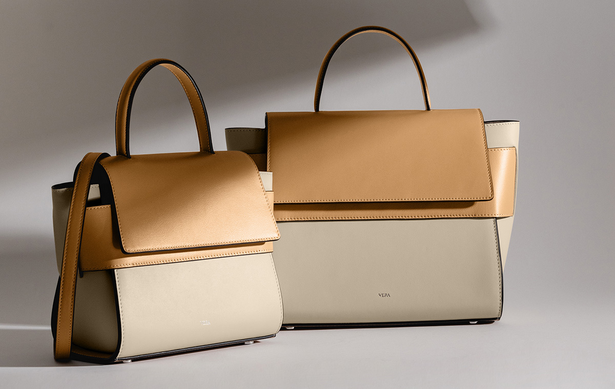VERA Margo Leather Handbag Fall Winter 2021 Seasonal Collection