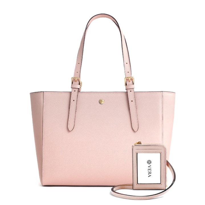 VERA The First Bag with Badge in Soft Pink