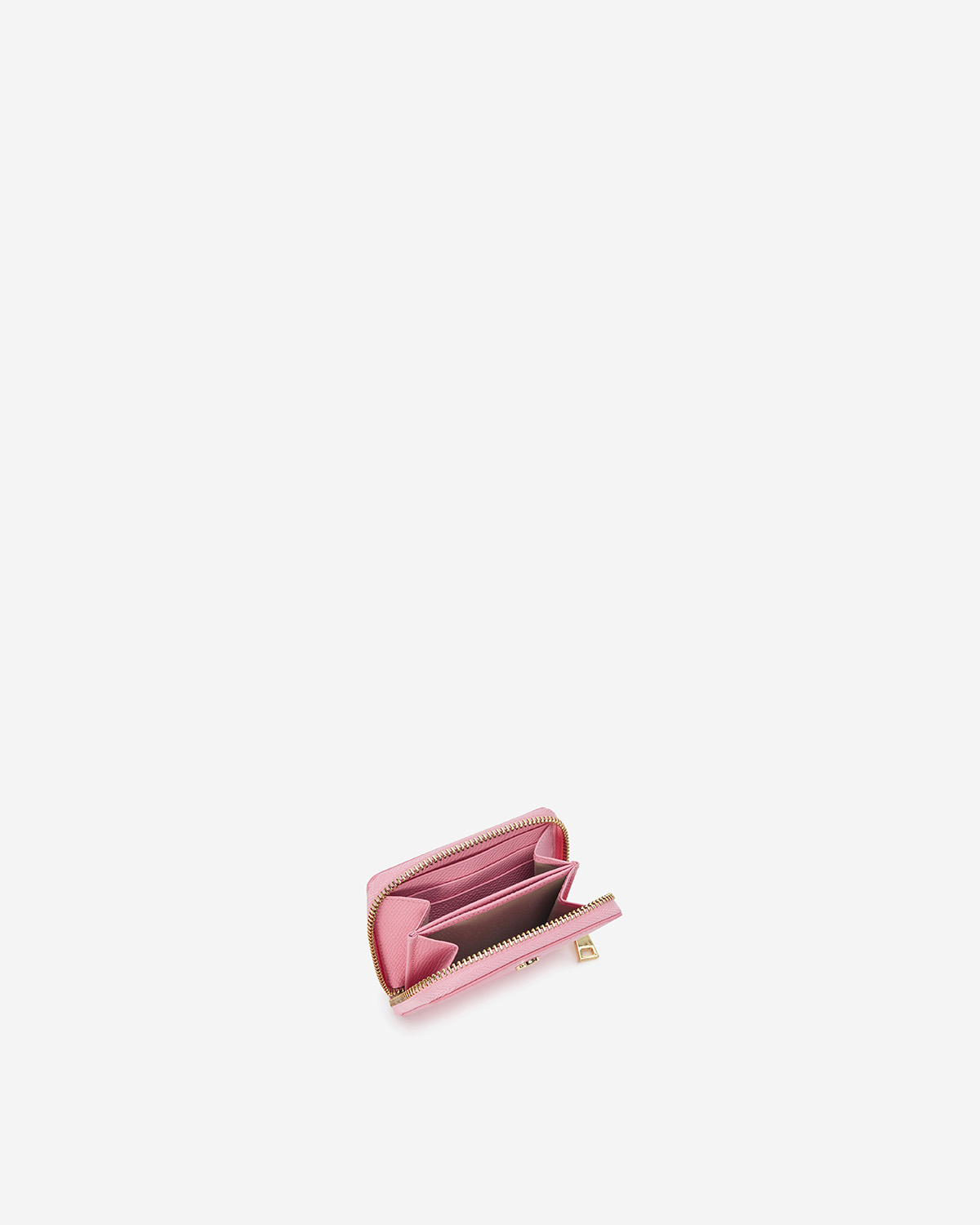 VERA Emily Zipped Wallet in Creative Pink กระเป๋าสตางค์หนังแท้ ทรงสั้น ซิปรอบ สีชมพู