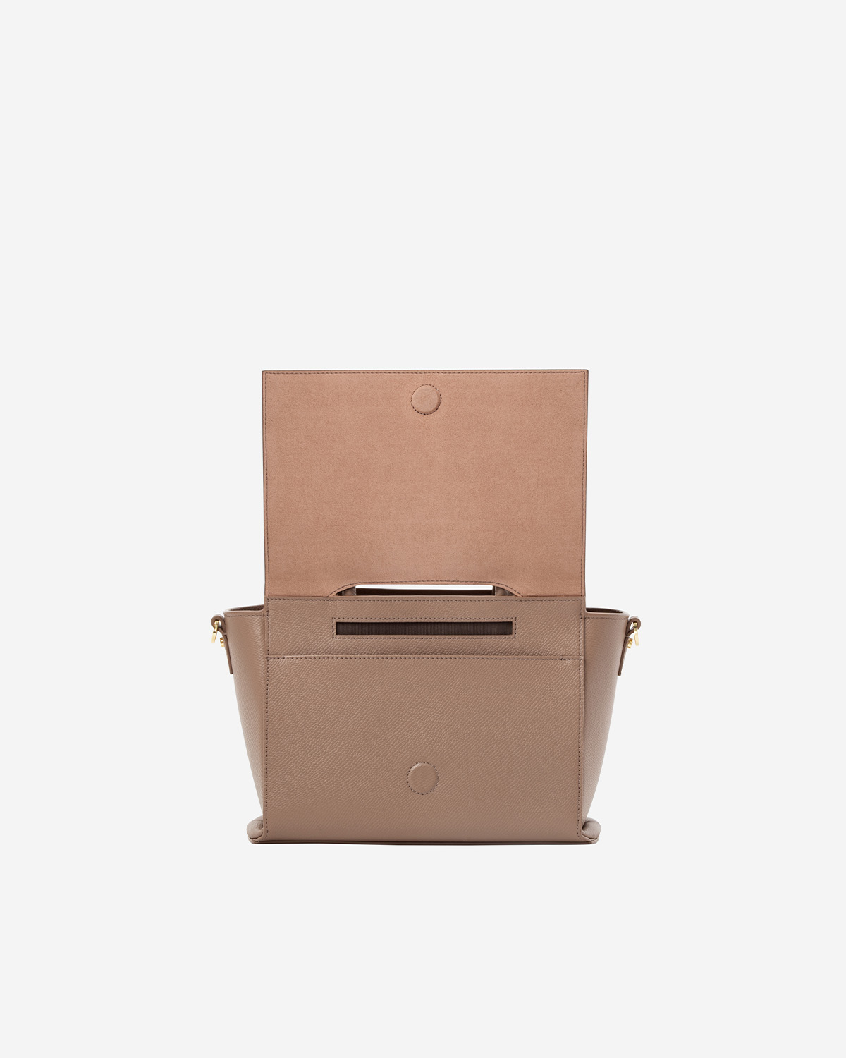 กระเป๋าถือหนังแท้ VERA Heidi Leather Handbag, ไซส์ 25 สี Wood Rose