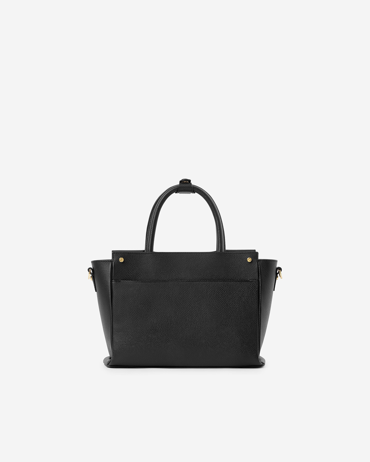กระเป๋าถือหนังแท้ VERA Heidi Leather Handbag, ไซส์ 28 สี Black
