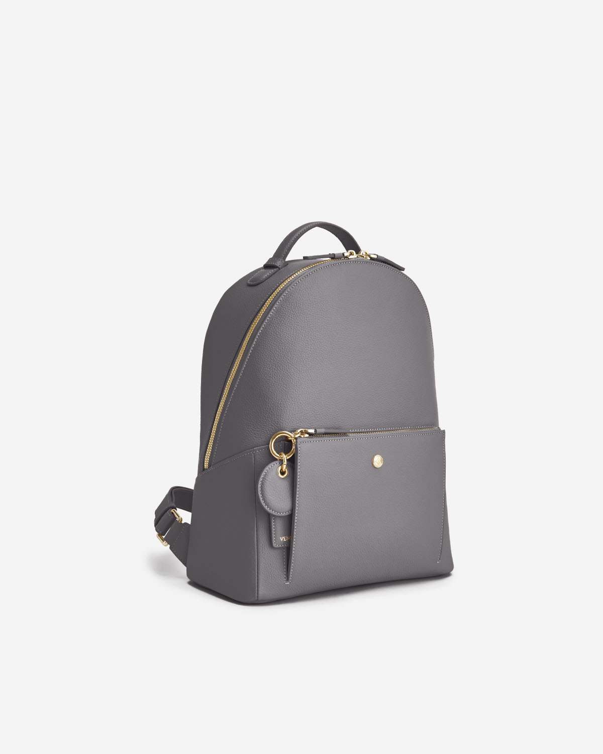 กระเป๋าเป้หนังแท้ VERA Journey Leather Backpack สี Paris Gray
