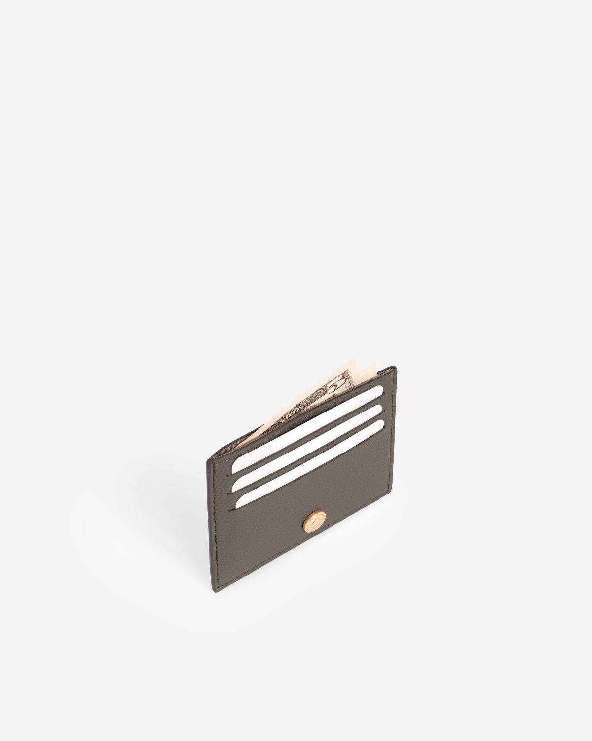 VERA Petite Card Holder in Frosted Gray